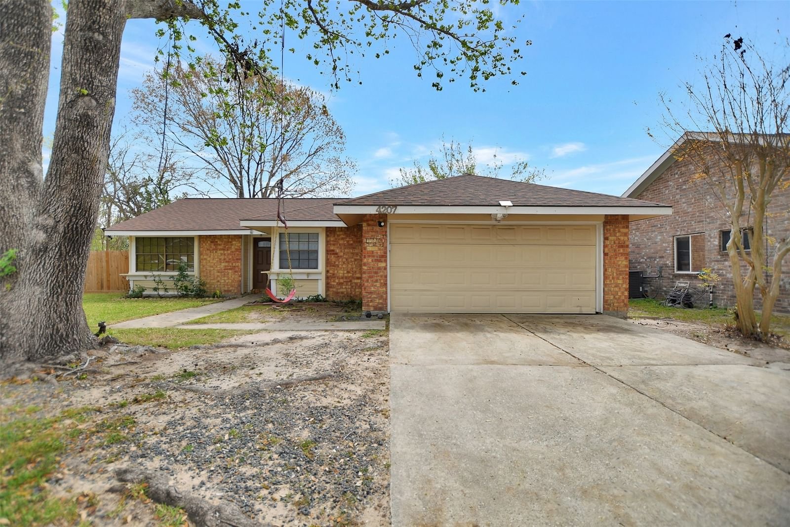 Real estate property located at 4207 Terrace Creek, Harris, Sableriddge Sec 01 Rep, Houston, TX, US