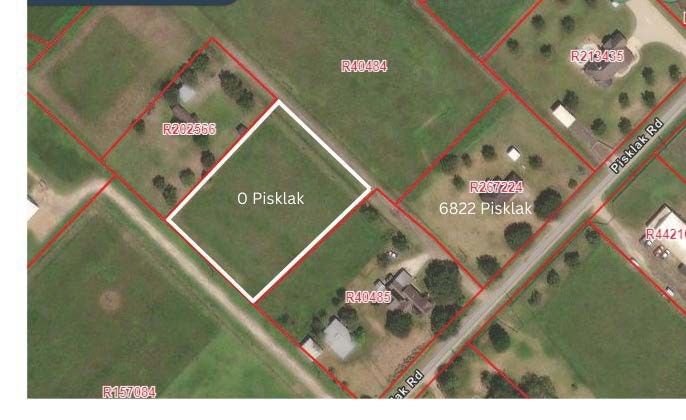 Real estate property located at 0 Pisklak Rd, Fort Bend, 0, Richmond, TX, US