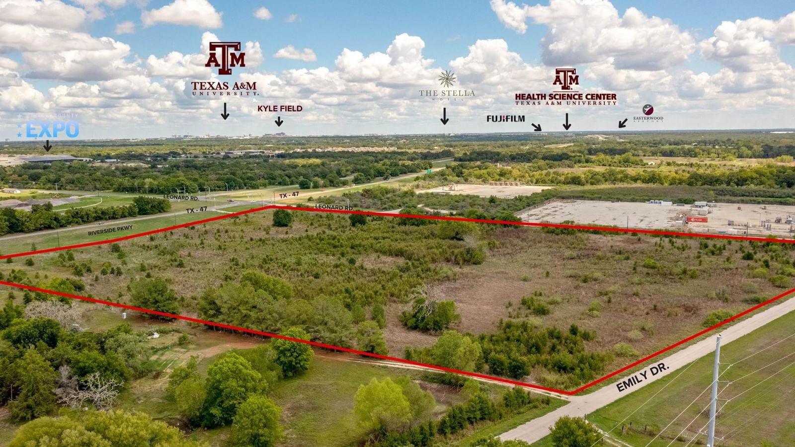 Real estate property located at 5650 State HWY 47 - Riverside Pkwy, Brazos, Abstract 5901, TJ WOOTEN/Porterfield Wat, Bryan, TX, US