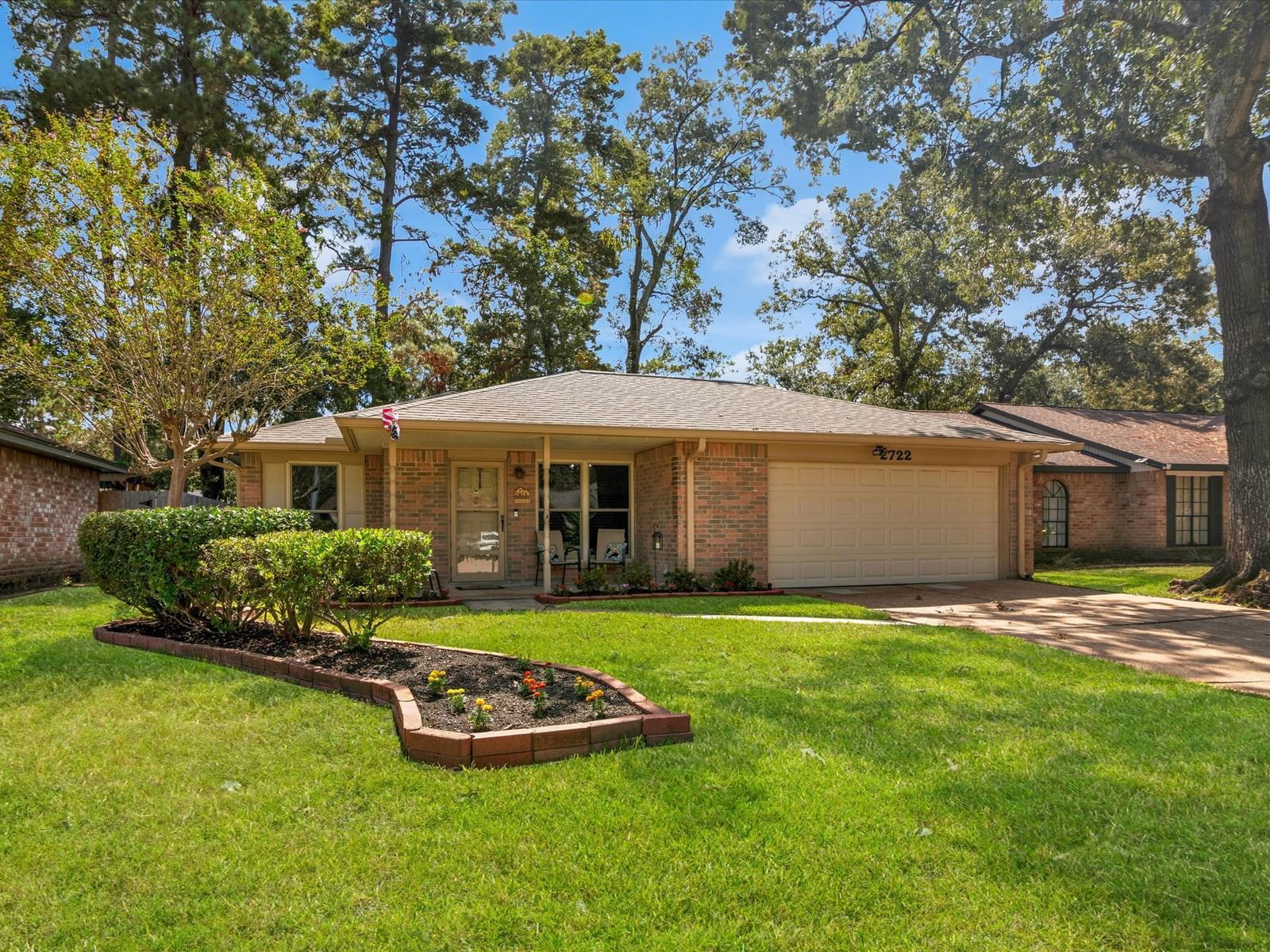 Real estate property located at 2722 Foliage Green, Harris, Sherwood Trails Sec 02, Kingwood, TX, US