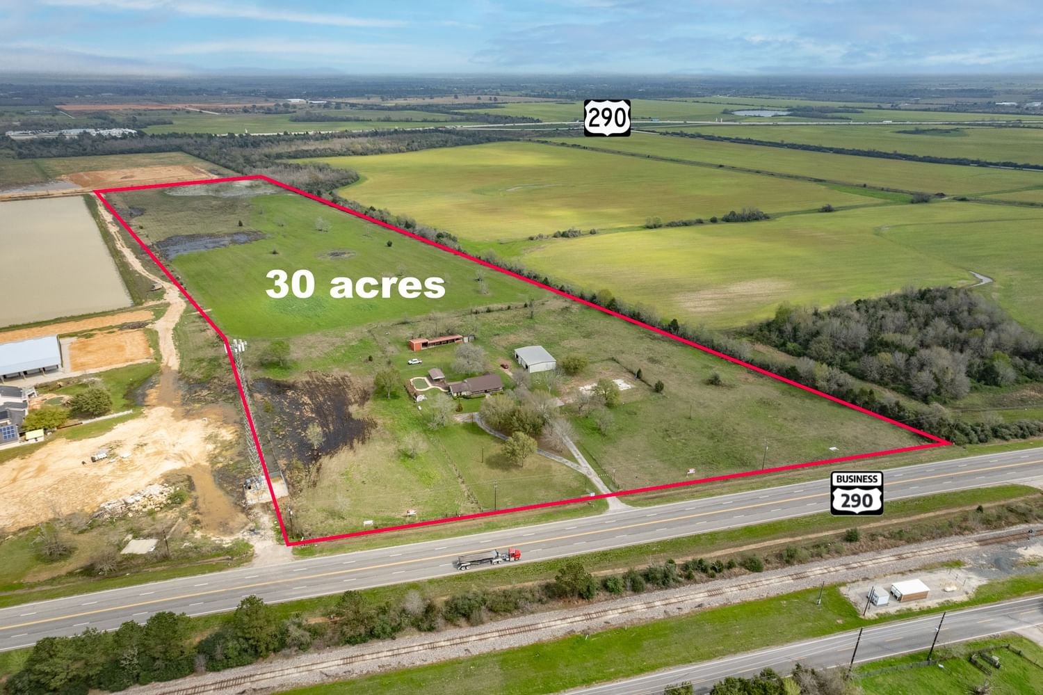 Real estate property located at 39002 Highway 290 Business, Harris, N/A, Waller, TX, US