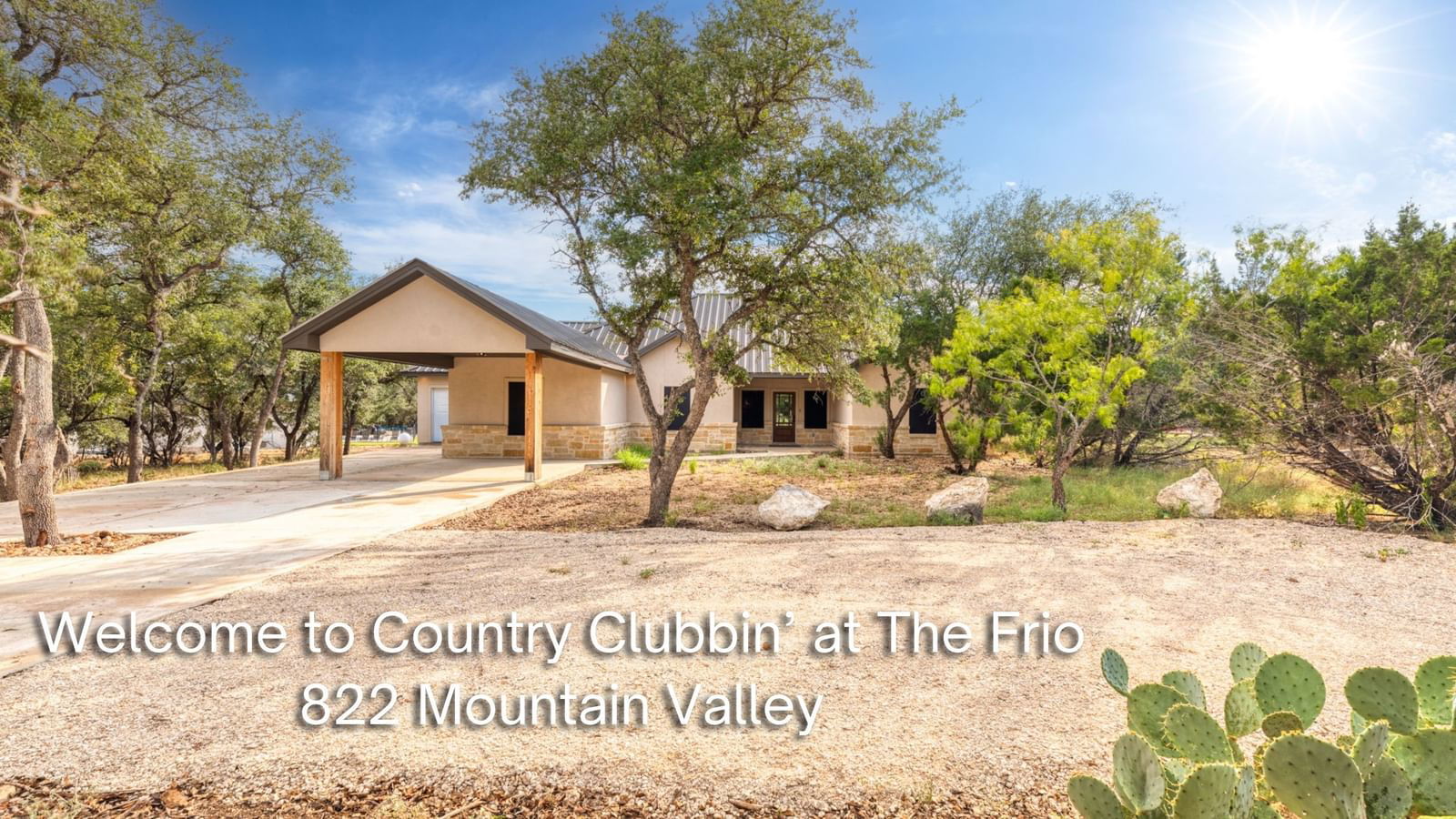 Real estate property located at 822 Mountain Valley, Uvalde, Concan Country Club at Mountain Valley, Concan, TX, US