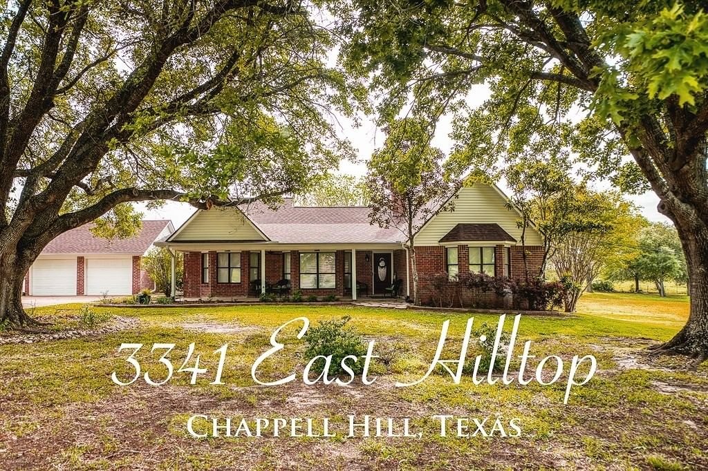 Real estate property located at 3341 Hilltop, Washington, Chappell Hills, Chappell Hill, TX, US