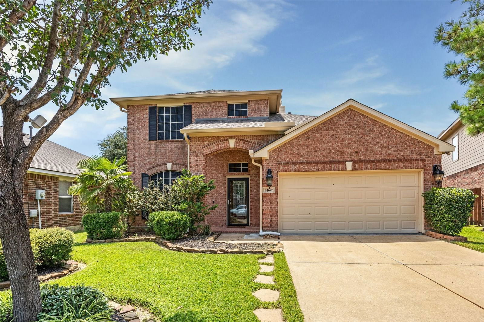 Real estate property located at 24647 Hampton Lakes, Harris, Lakecrest, Katy, TX, US