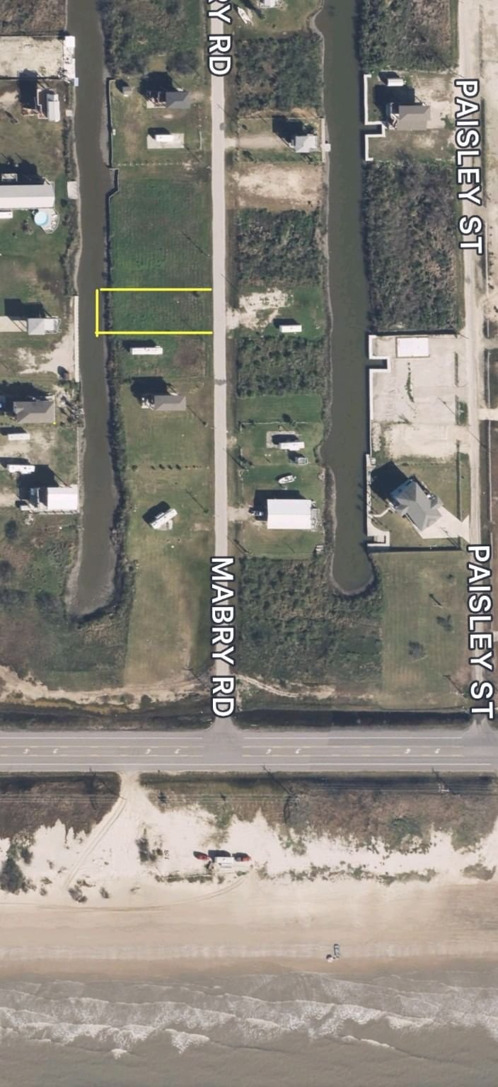 Real estate property located at Lot 419 Mabry, Galveston, Canal City, Gilchrist, TX, US