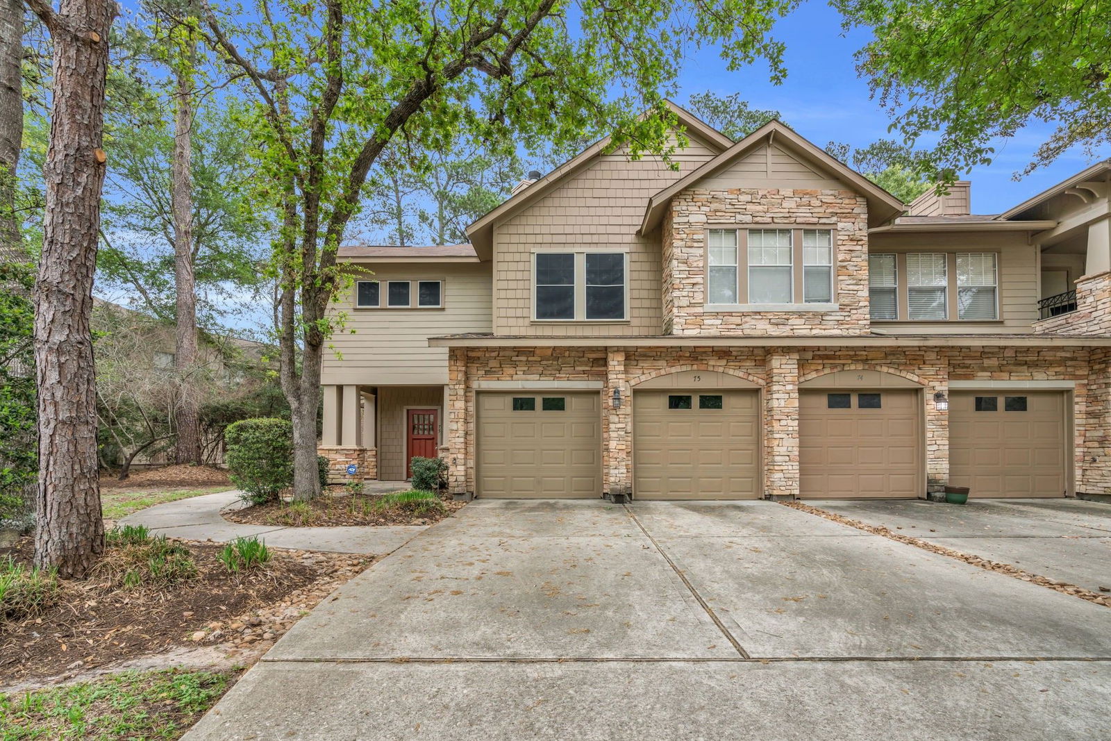 Real estate property located at 75 Scarlett Woods, Montgomery, The Woodlands, TX, US