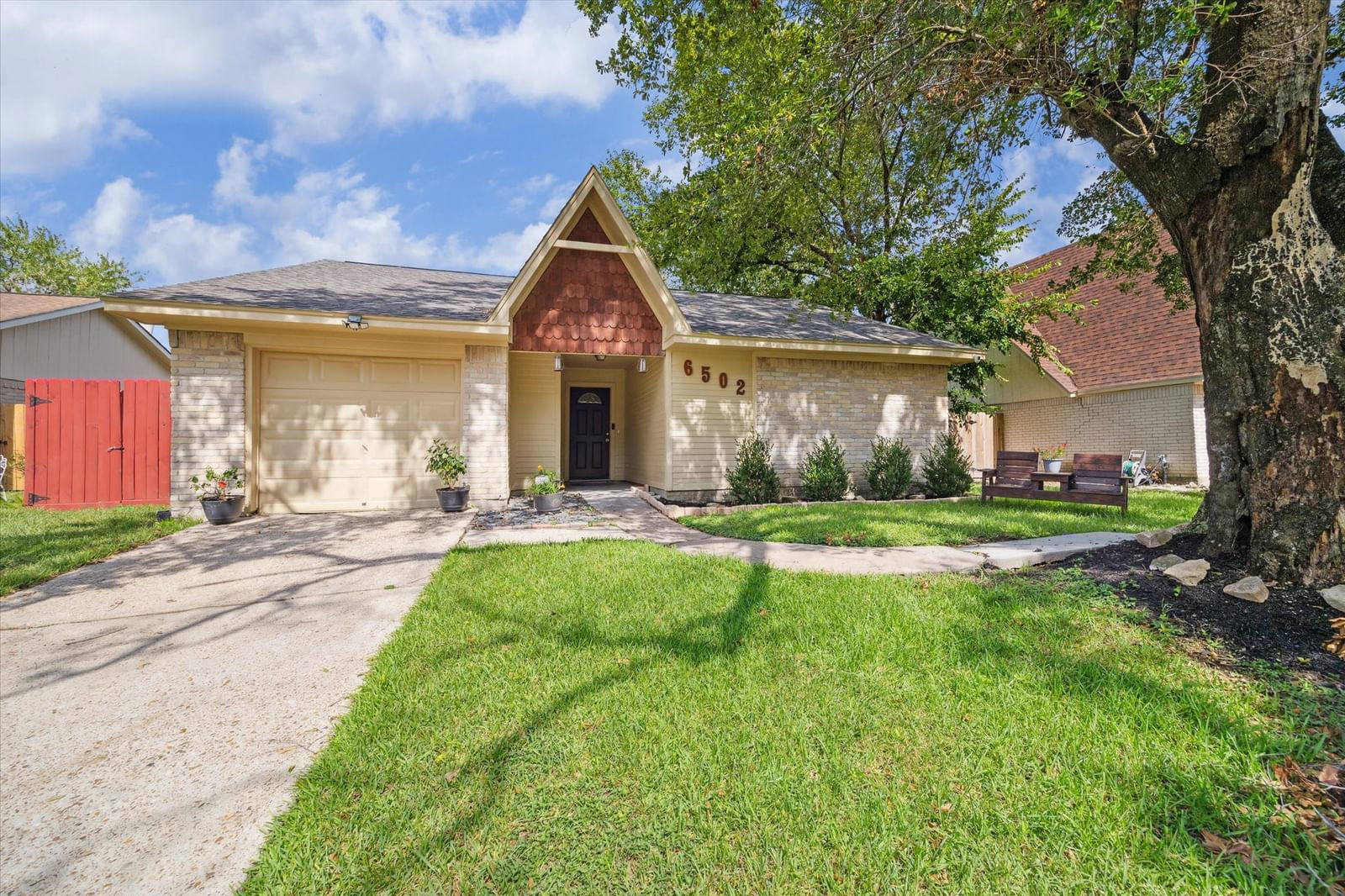 Real estate property located at 6502 Foxfern, Harris, Hunterwood Village, Houston, TX, US