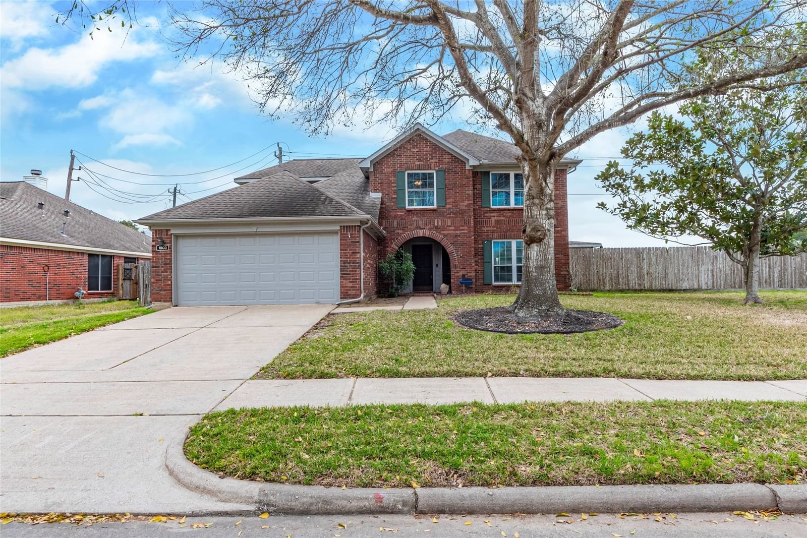 Real estate property located at 1803 Oak Hollow Dr West, Brazoria, Oakbrook, Pearland, TX, US