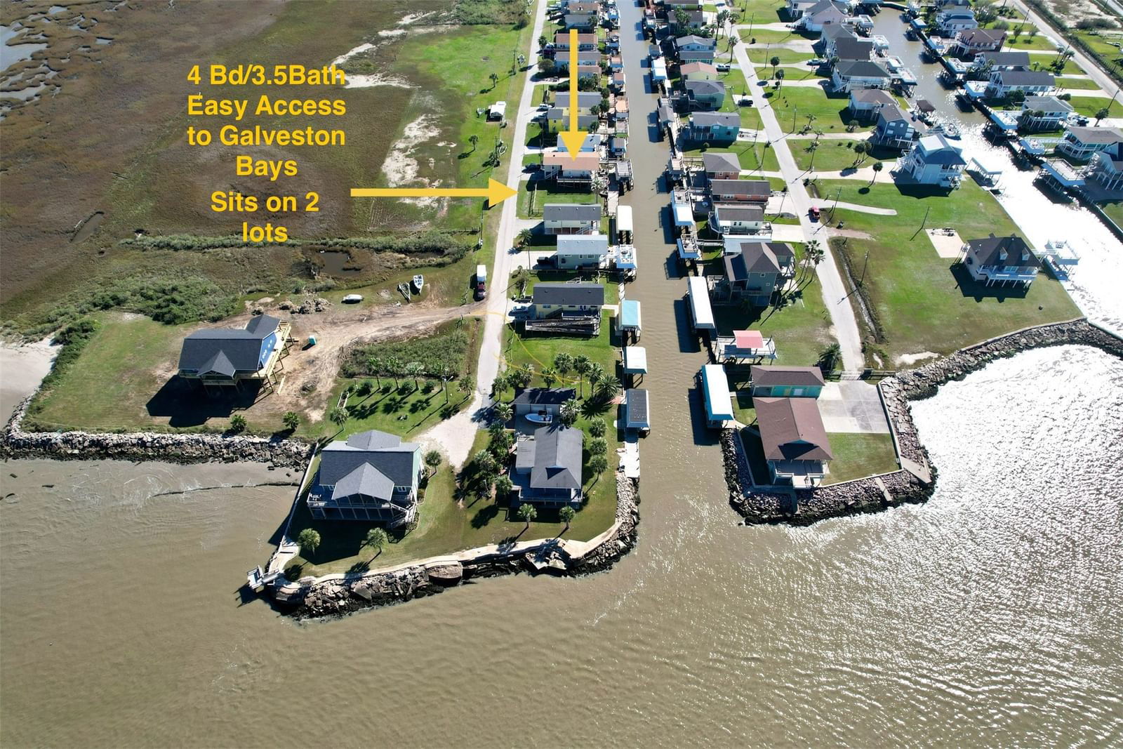 Real estate property located at 1331 Bay, Galveston, Kona Kai 1, Crystal Beach, TX, US