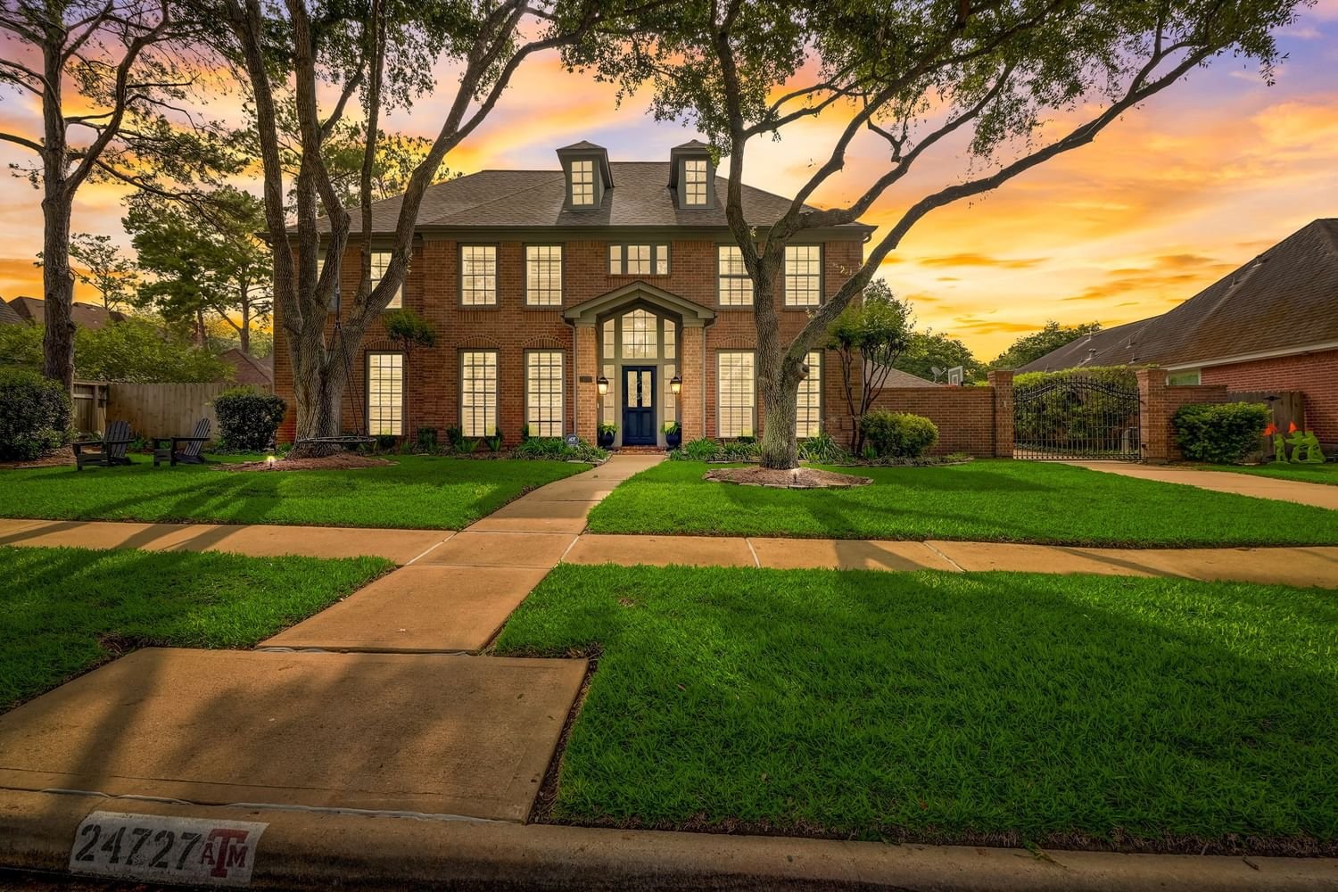 Real estate property located at 24727 Mount Auburn, Fort Bend, Pin Oak Village, Katy, TX, US