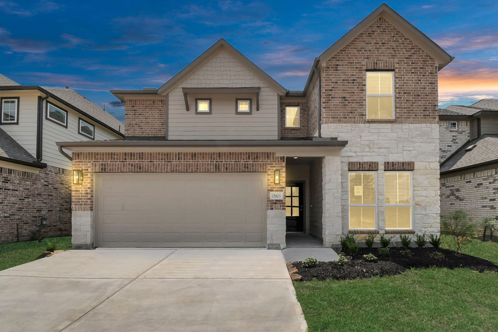 Real estate property located at 15803 Walnut Leaf Lane, Harris, Telge Ranch, Cypress, TX, US