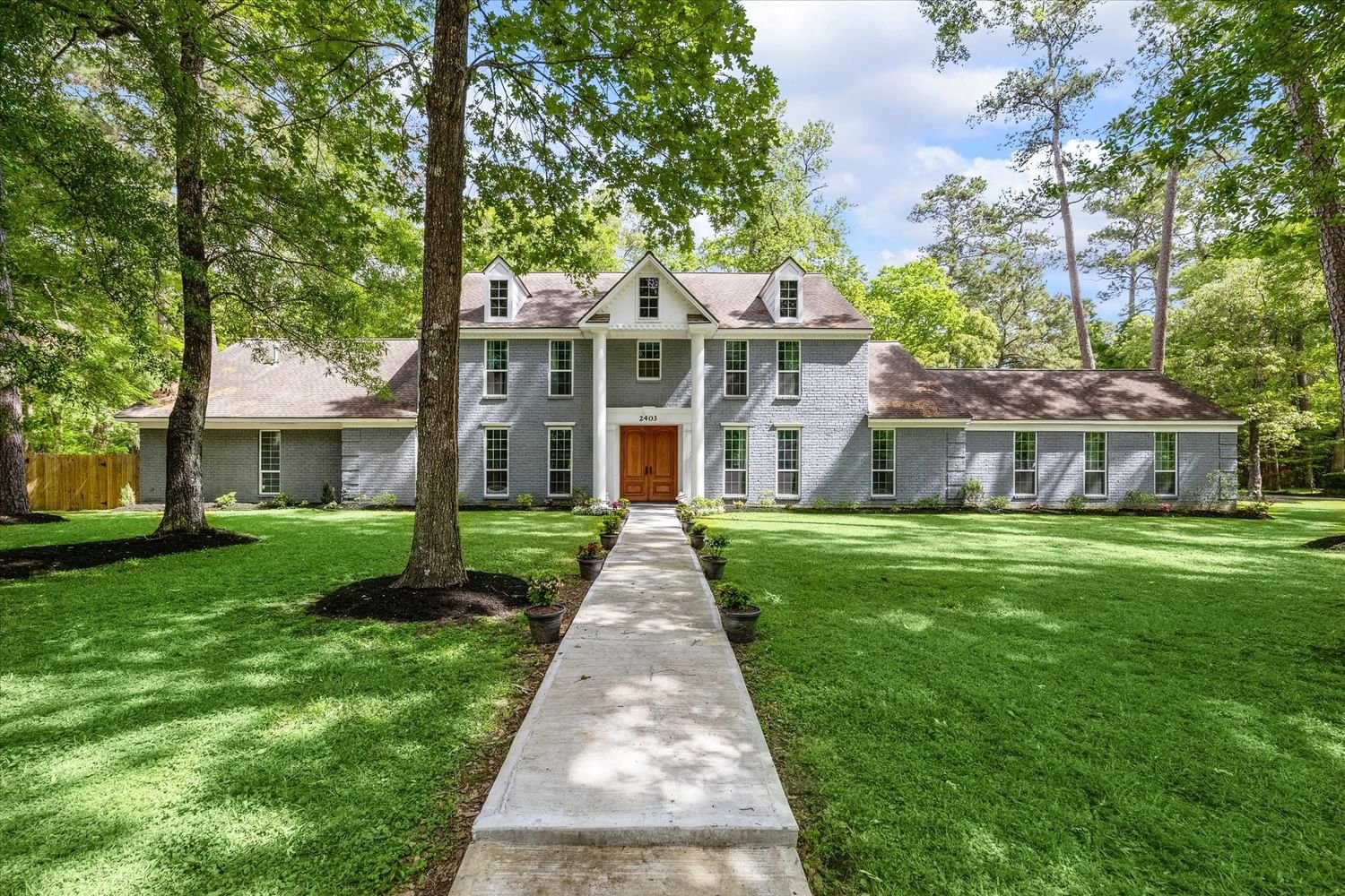 Real estate property located at 2403 Kings Forest, Harris, Kings Forest Sec 01, Kingwood, TX, US