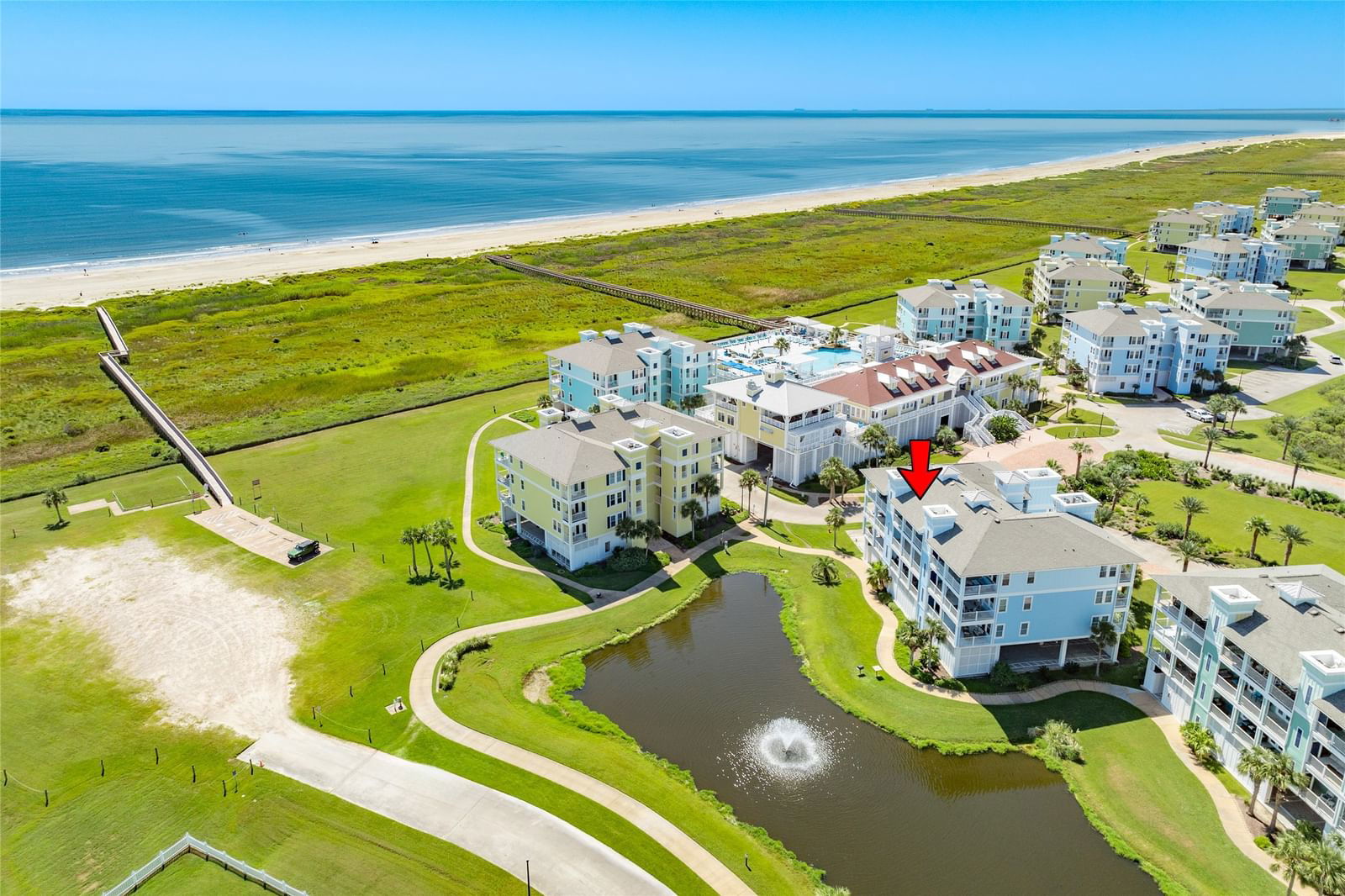 Real estate property located at 4131 Pointe West #302, Galveston, Villas At Pointe West Condos, Galveston, TX, US