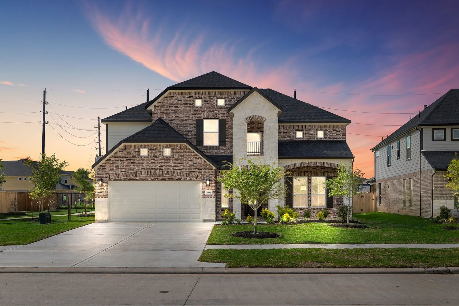 Real estate property located at 3334 Majestic Pine, Fort Bend, Briarwood Crossing, Rosenberg, TX, US