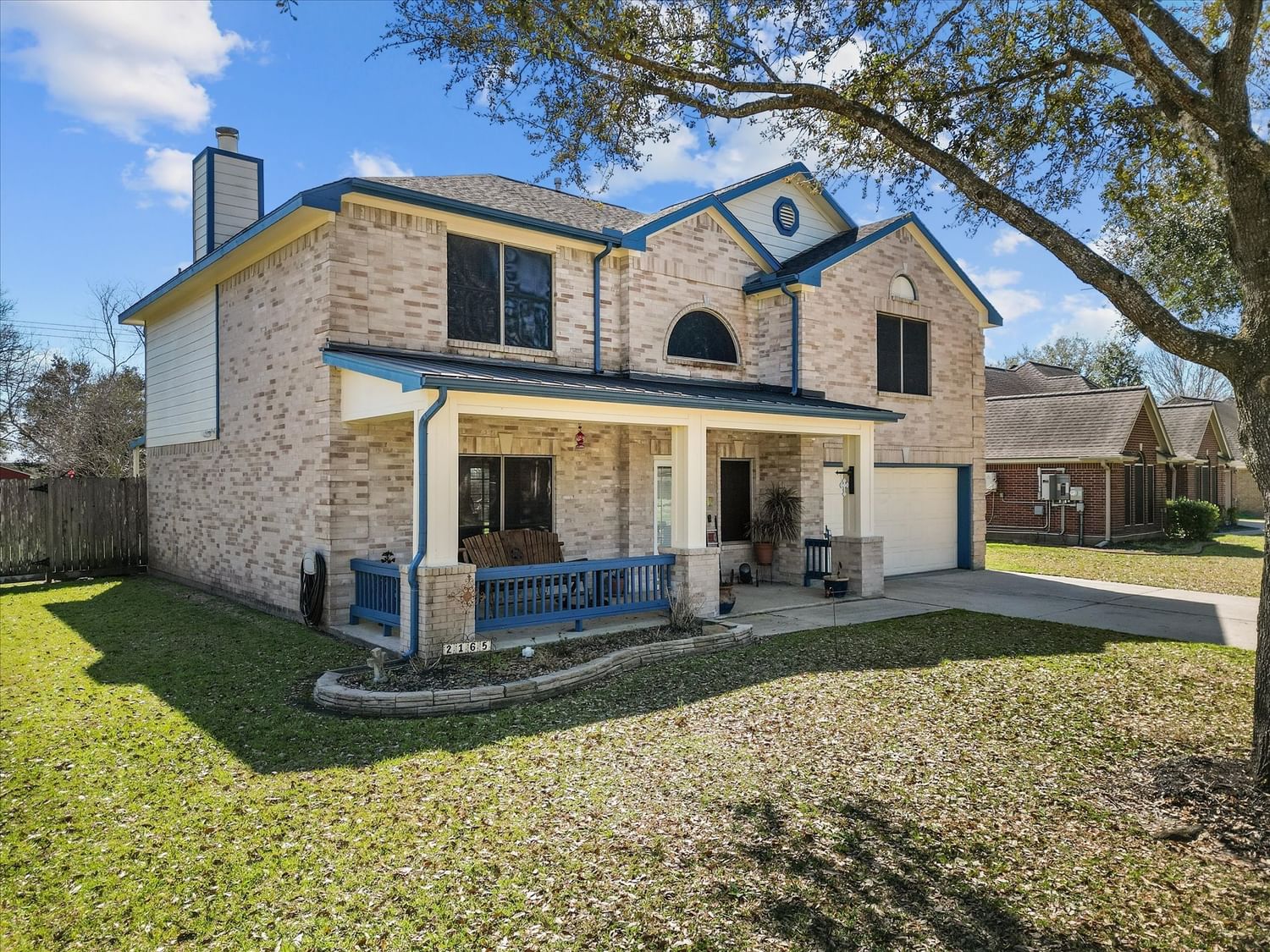 Real estate property located at 2165 Troon, Brazoria, Brighton Place Sec 5 Alvin, Alvin, TX, US