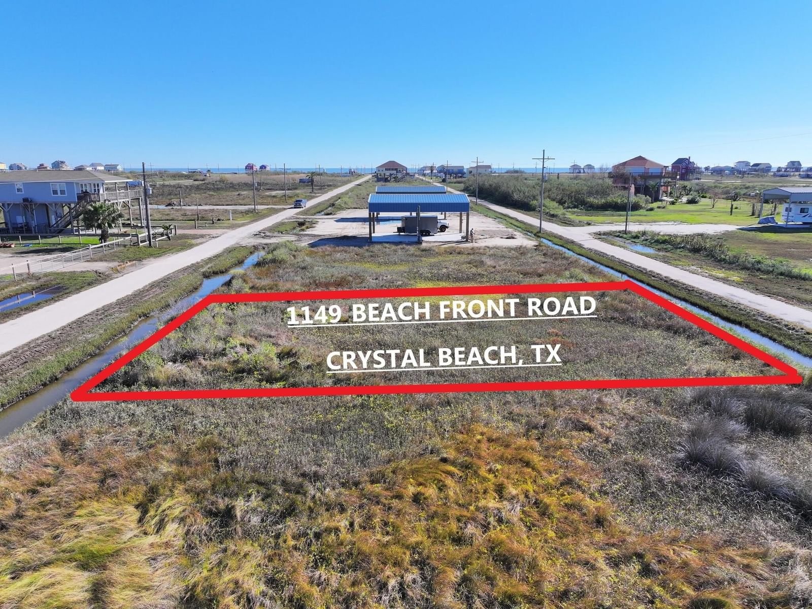 Real estate property located at 1149 Beach Front, Galveston, Beach Front, Gilchrist, TX, US