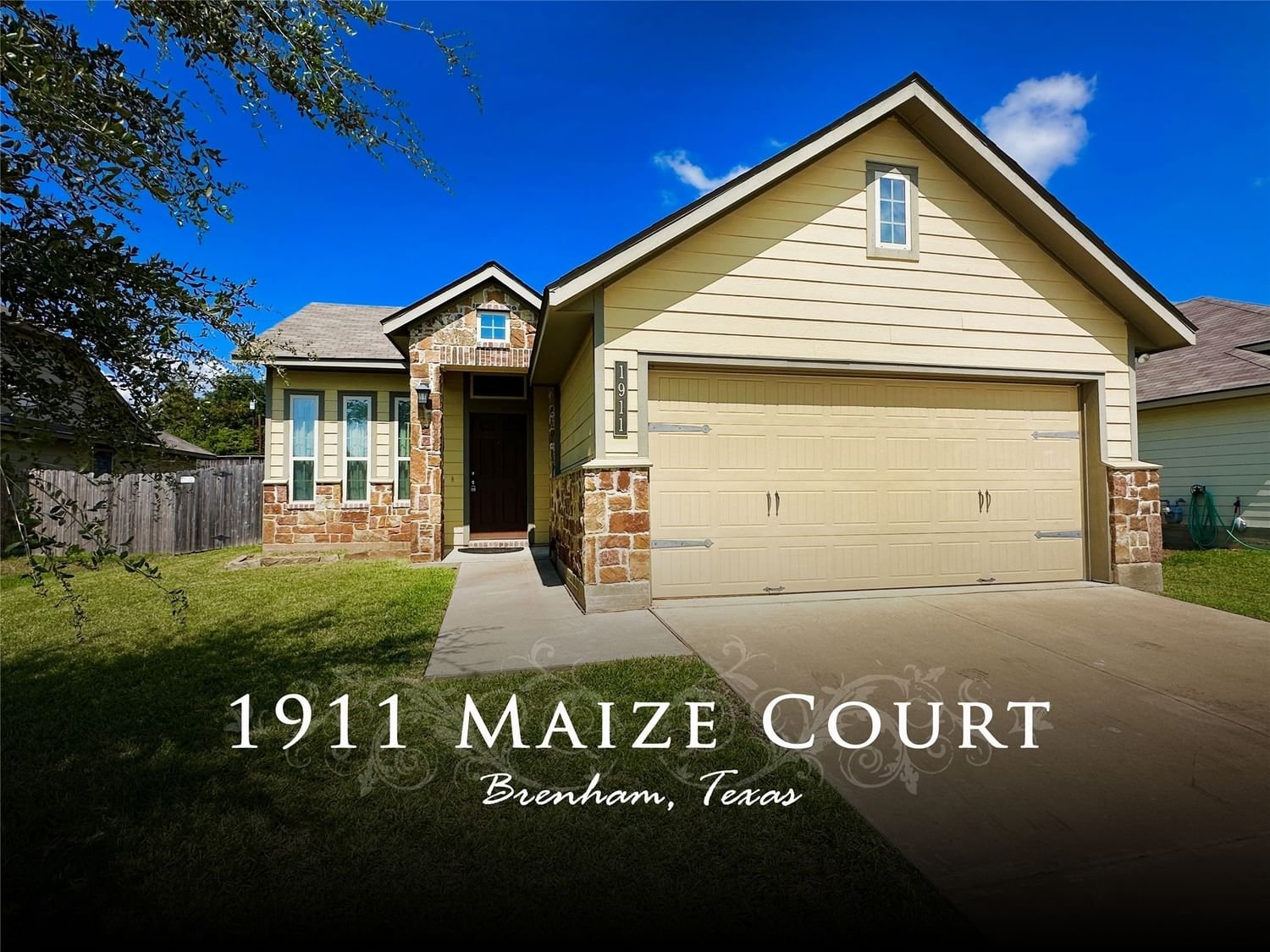 Real estate property located at 1911 Maize, Washington, Brenham, TX, US