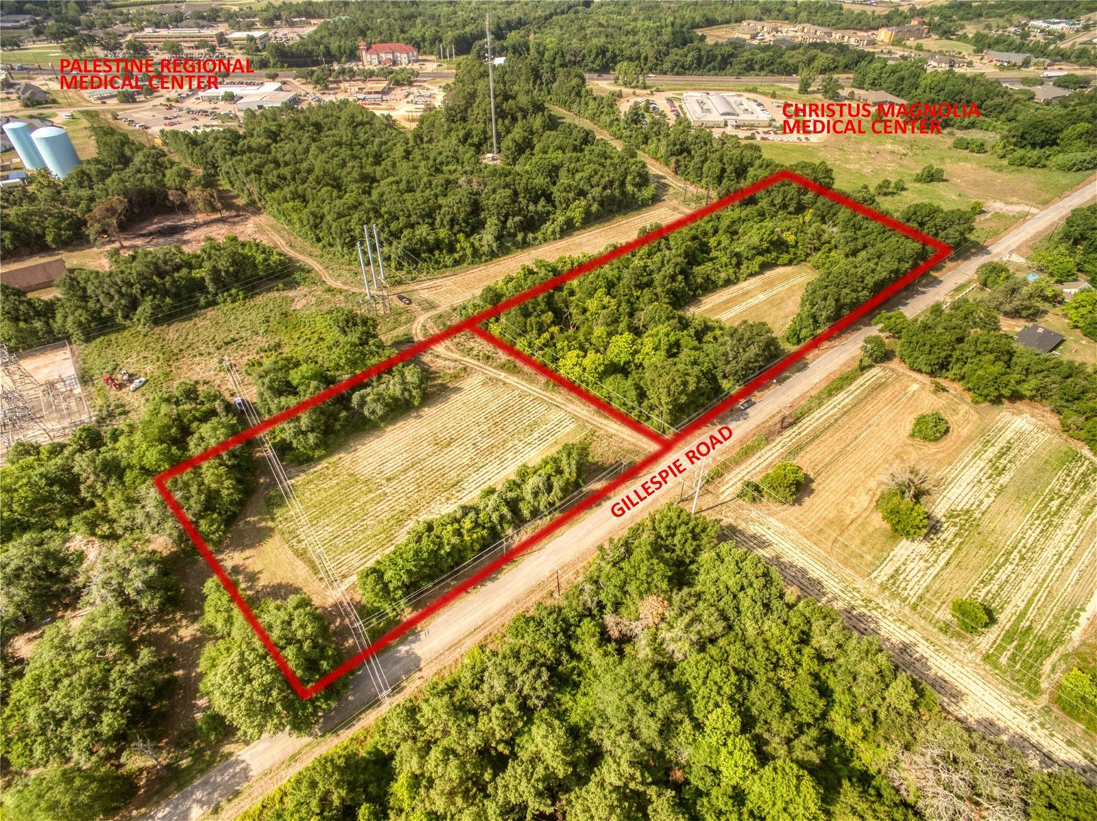 Real estate property located at 00 Gillespie, Anderson, Broyles & Leach, Palestine, TX, US