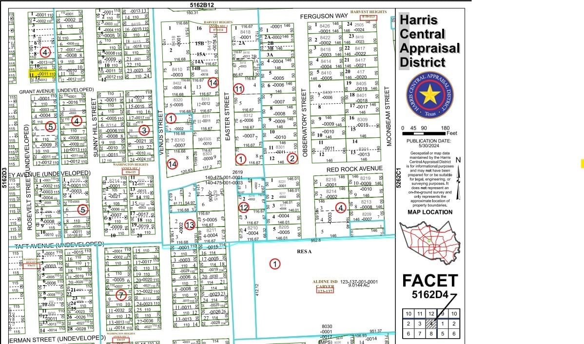 Real estate property located at TBD Washington, Harris, Washington Heights Sec 01, Houston, TX, US