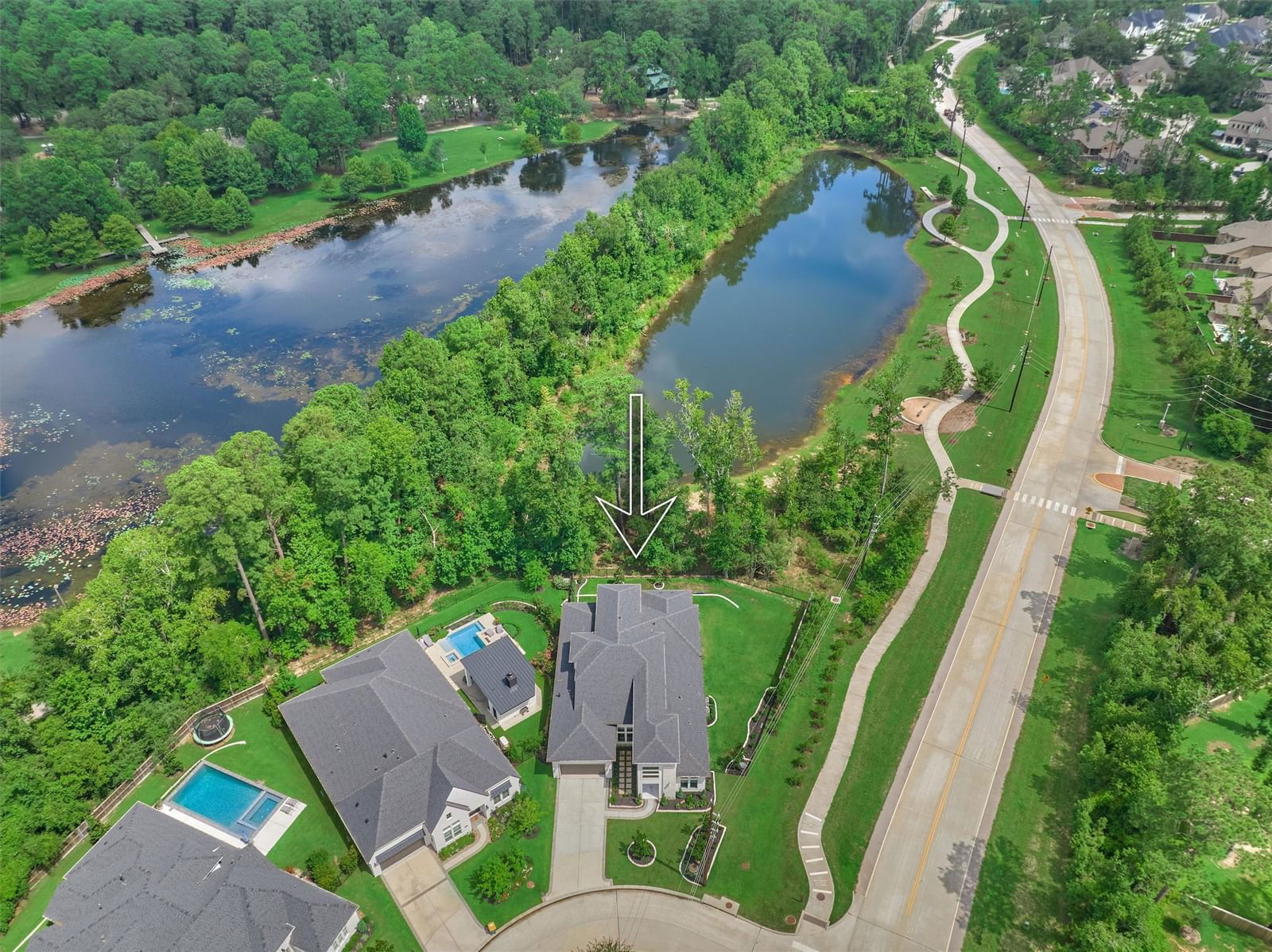 Real estate property located at 35 Papado Trails, Harris, The Woodlands Creekside Park, The Woodlands, TX, US