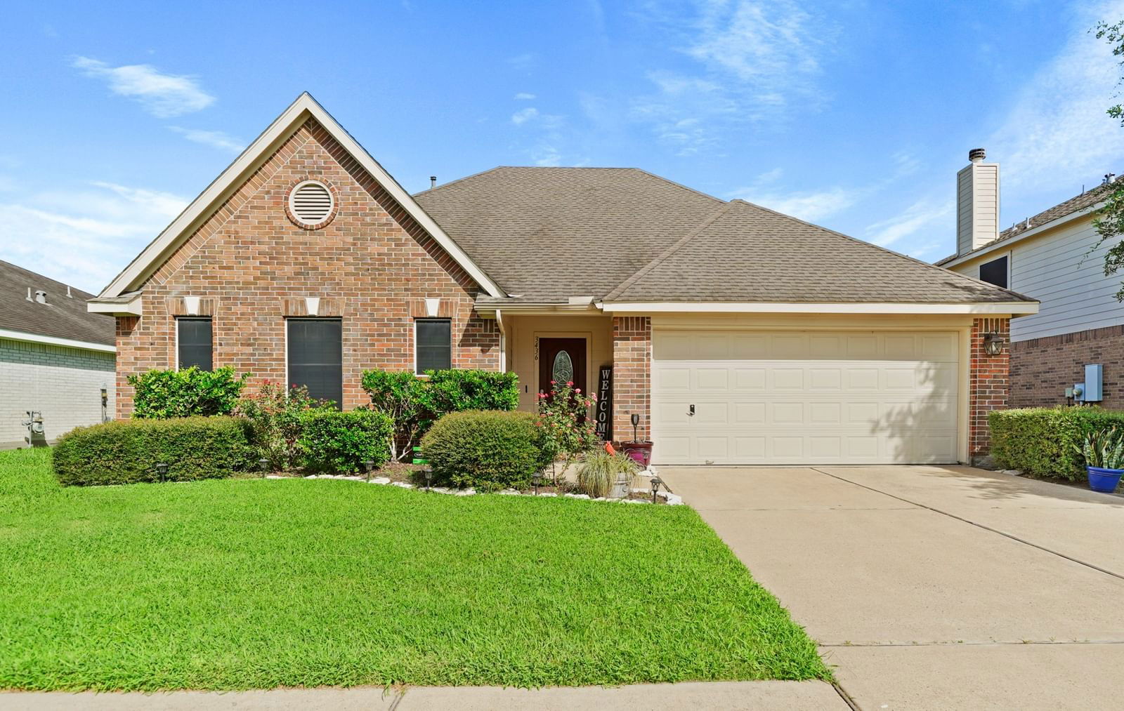 Real estate property located at 3436 Dorsey, Brazoria, Cypress Village Sec 1-2, Pearland, TX, US