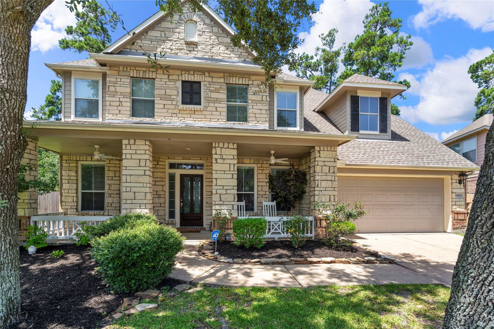 Real estate property located at 13603 Highland Cove, Harris, Highland Timbers Sec 02, Houston, TX, US