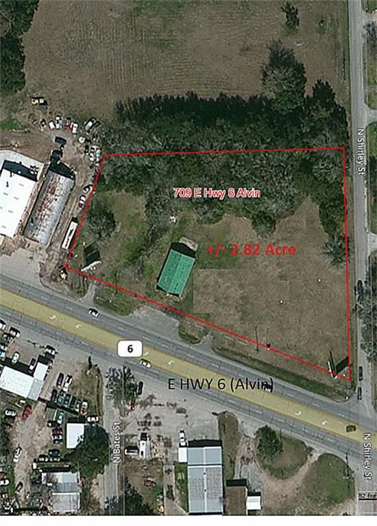 Real estate property located at 709 Highway 6, Brazoria, H T & B R R, Alvin, TX, US