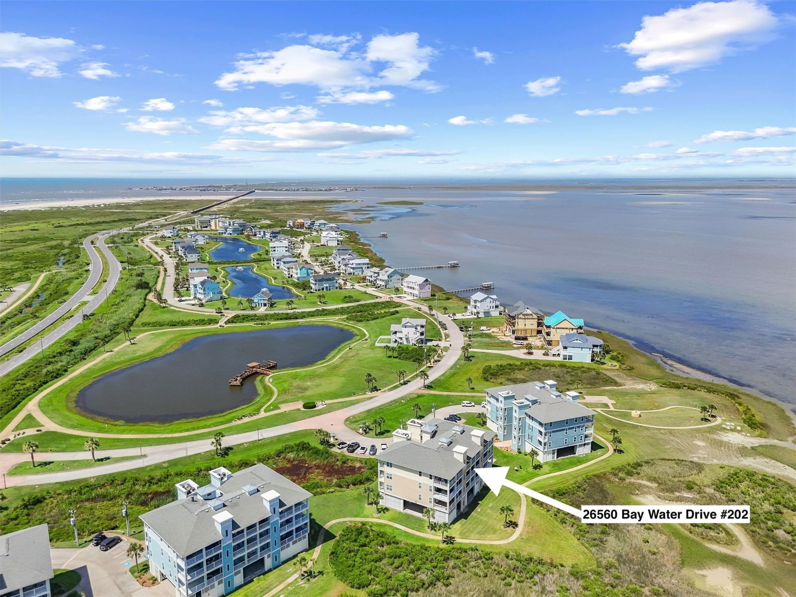 Real estate property located at 26560 Bay Water #202, Galveston, Pointe West, Galveston, TX, US