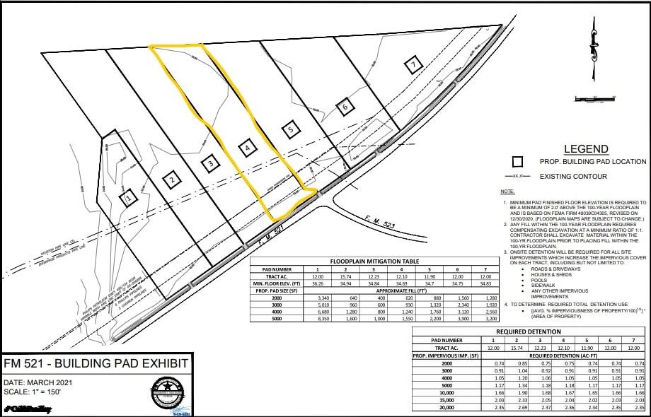 Real estate property located at 4 Fm 521, Brazoria, Jno Bradley, Angleton, TX, US