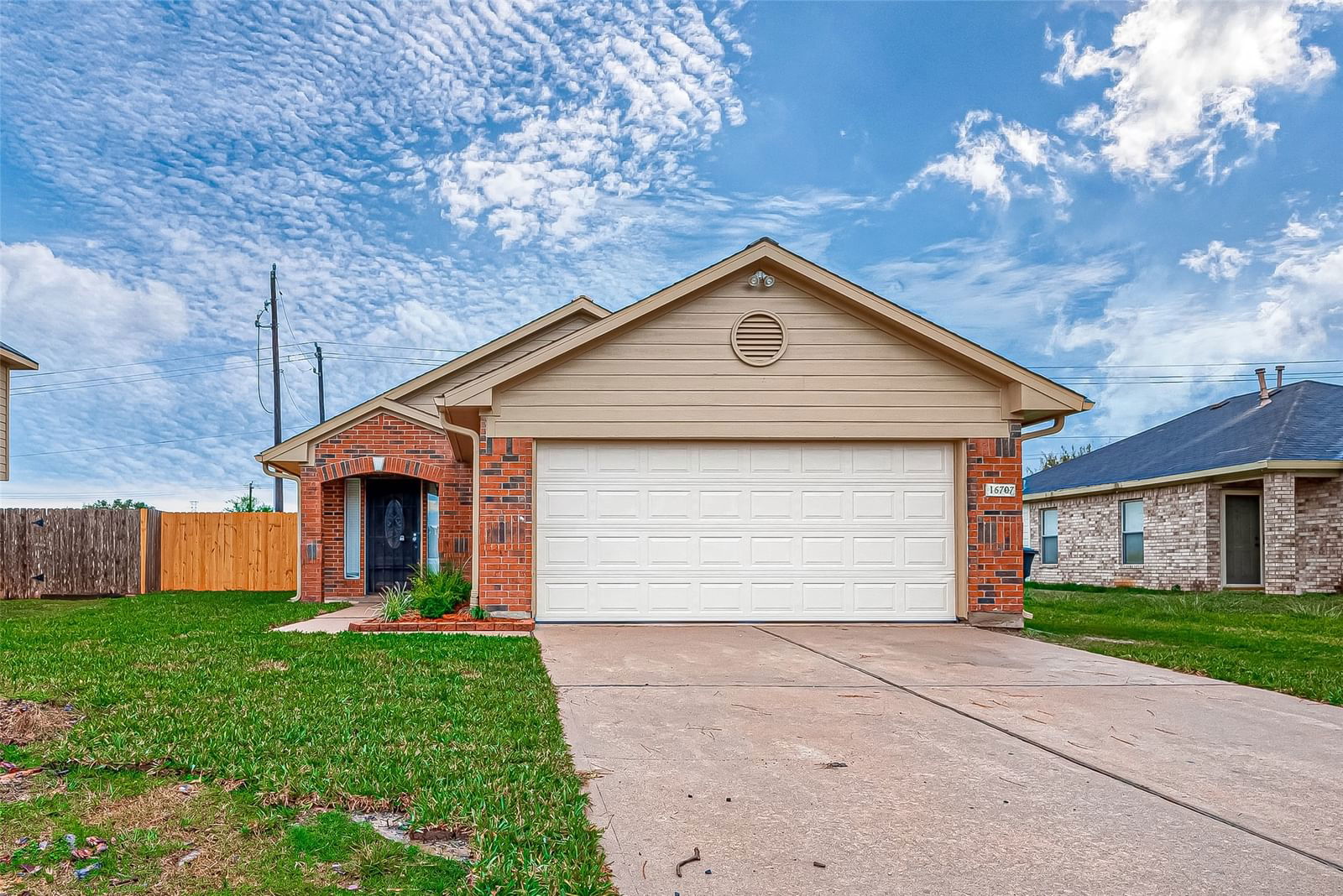 Real estate property located at 16707 Lazy Ridge, Fort Bend, Green Valley Estates Sec 2, Houston, TX, US