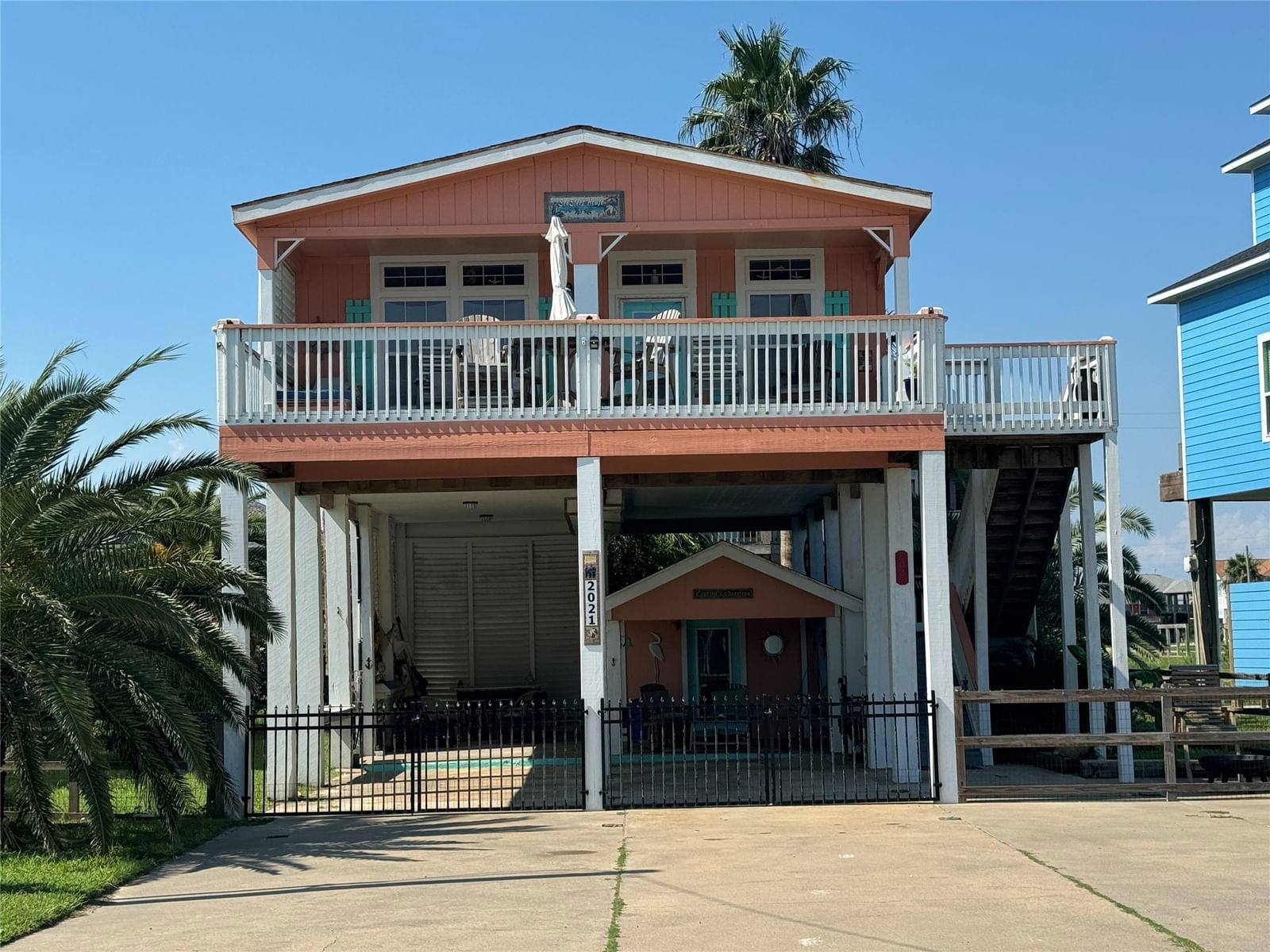 Real estate property located at 2021 Vista, Galveston, Emerald Beach 2, Crystal Beach, TX, US