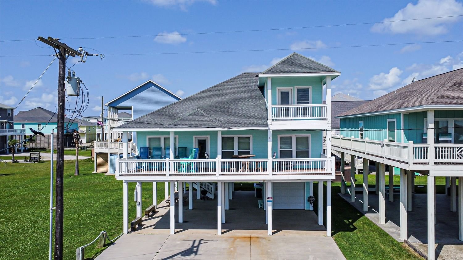 Real estate property located at 833 O'Neal, Galveston, Blue Water 1, Crystal Beach, TX, US