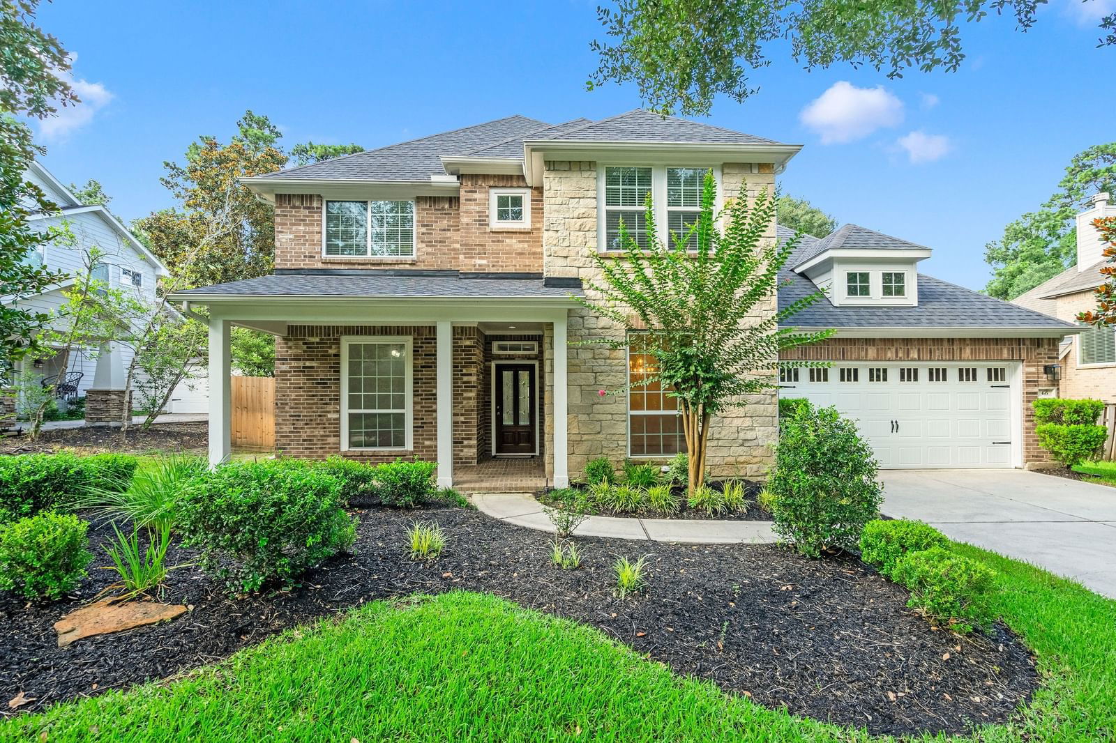 Real estate property located at 66 Longsford, Montgomery, Sterling Pointe @ Sterling Ridge, The Woodlands, TX, US