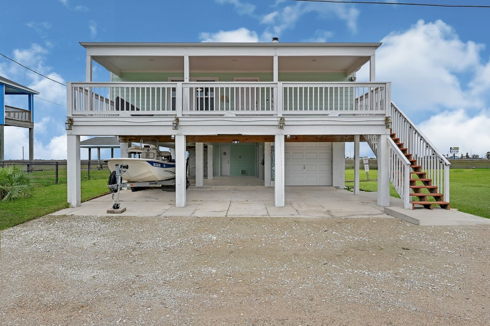 Real estate property located at 7322 La France, Galveston, Highland Bayou Estates, Hitchcock, TX, US