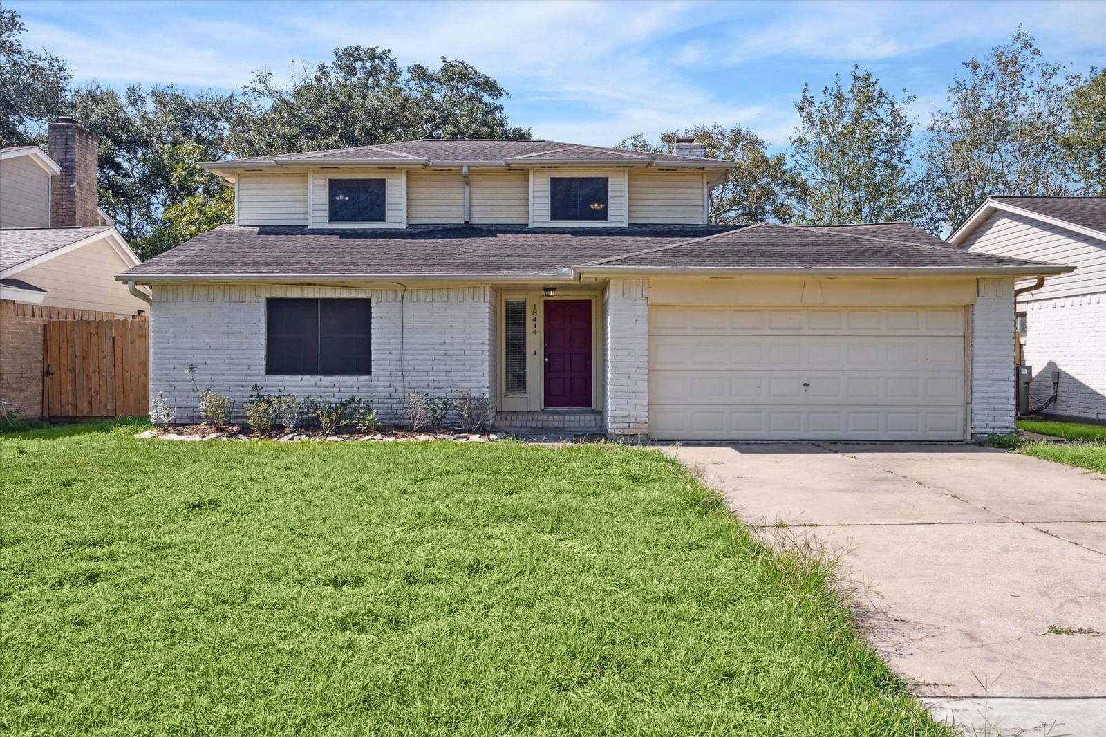 Real estate property located at 16414 Blackhawk, Harris, Wedgewood Village Sec 07, Friendswood, TX, US