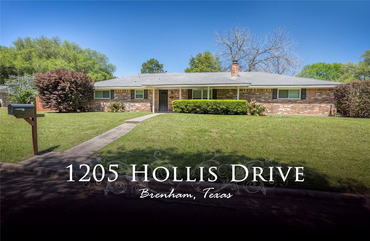 Real estate property located at 1205 Hollis, Washington, Highland Meadows, Brenham, TX, US