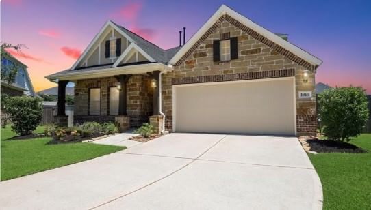 Real estate property located at 1819 Pickford Knolls Ln, Fort Bend, Young Ranch Sec 12, Katy, TX, US