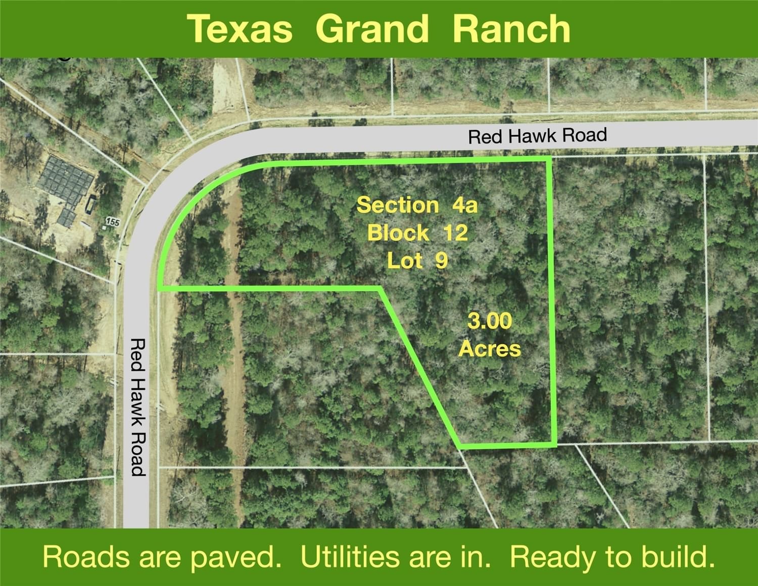 Real estate property located at 4a-12-9 Red Hawk, Walker, Texas Grand Ranch, Huntsville, TX, US