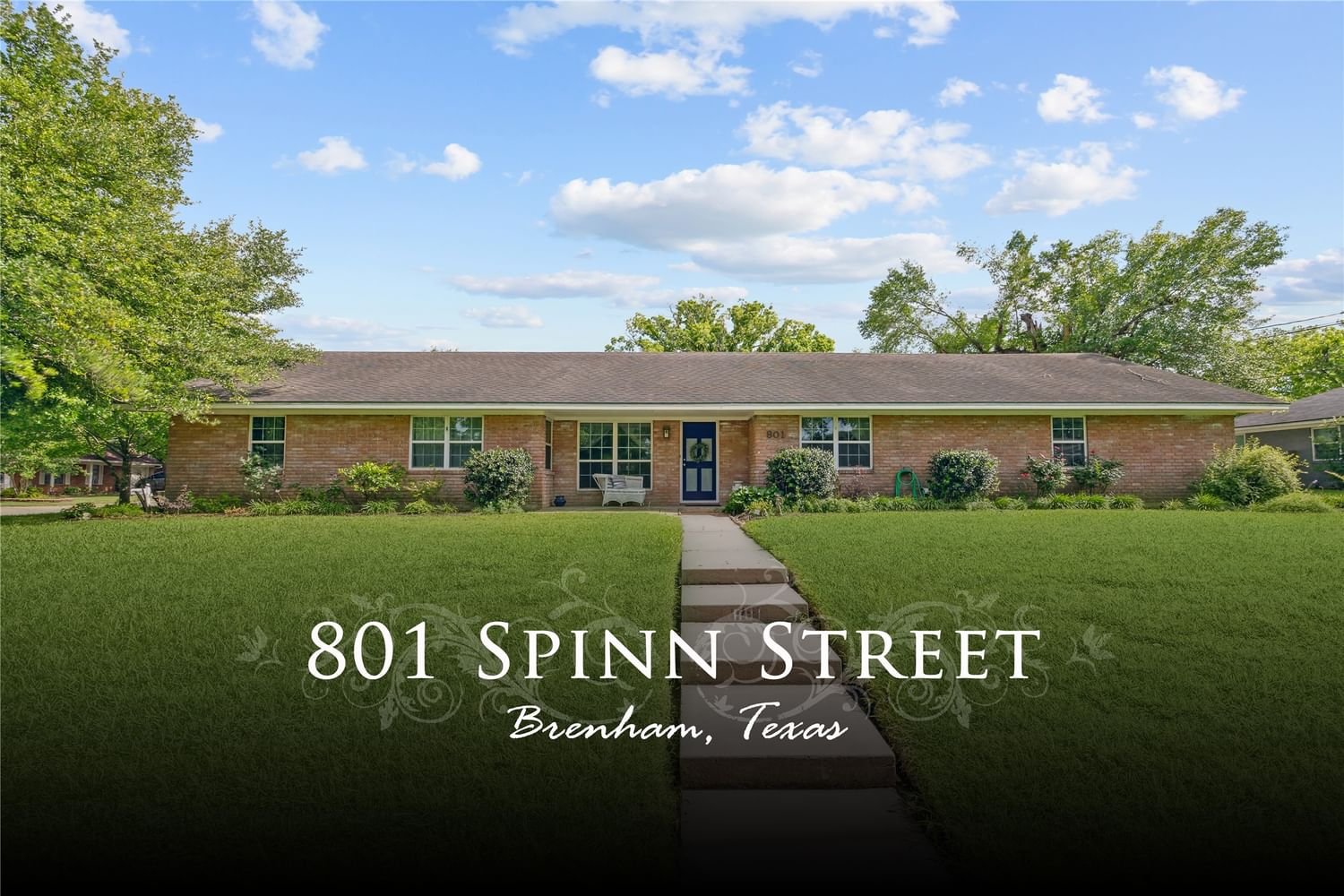 Real estate property located at 801 Spinn, Washington, Atlow 5th, Brenham, TX, US