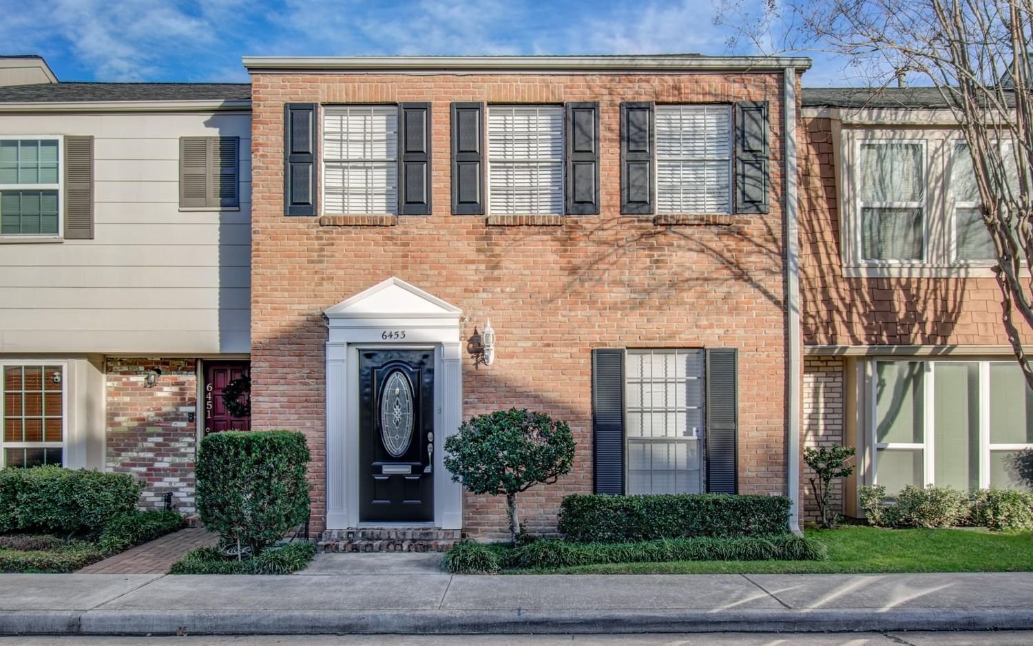 Real estate property located at 6453 Olympia, Harris, Briarwest T/H Condo, Houston, TX, US