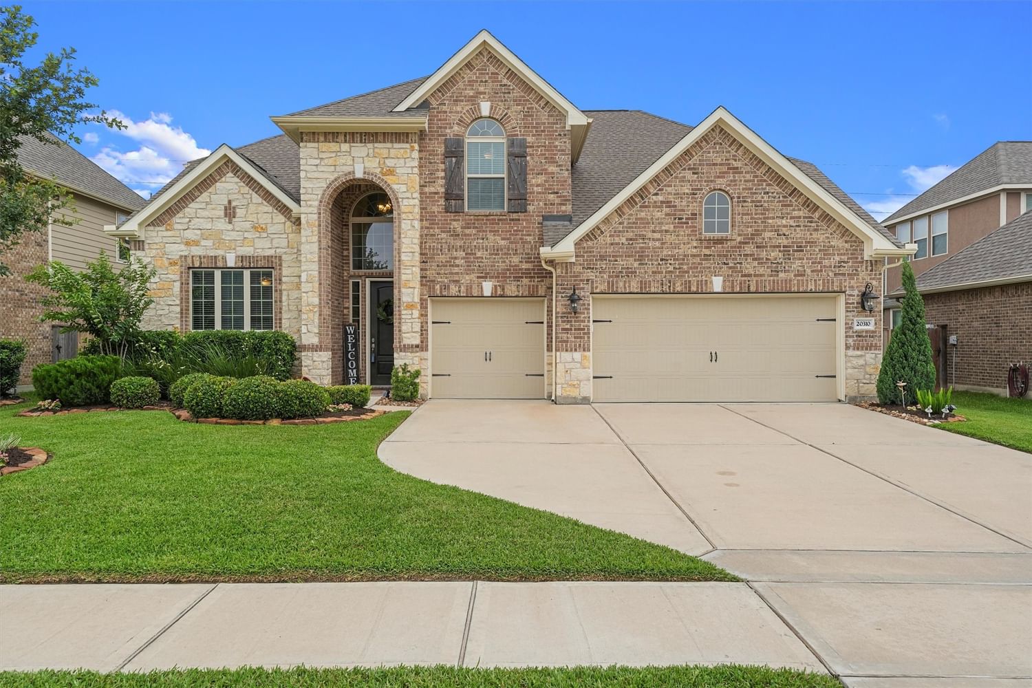 Real estate property located at 20310 Sienna Bluff, Harris, Falls/Dry Crk Sec 2, Cypress, TX, US