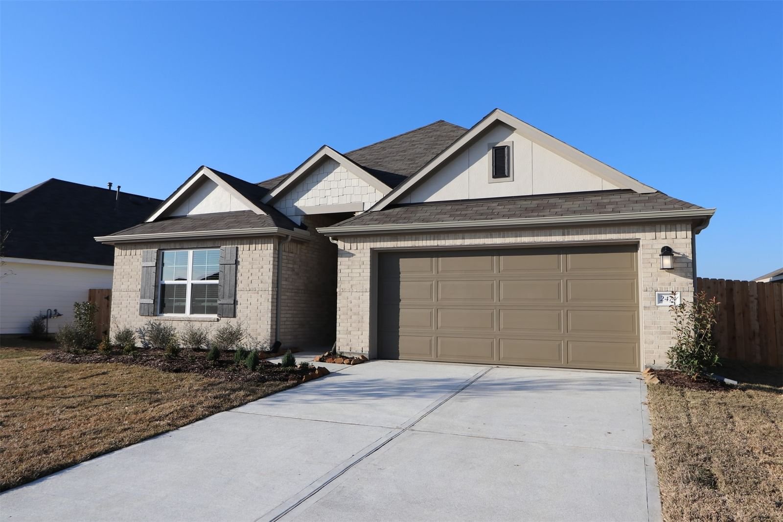 Real estate property located at 2474 Saddlecreek, Brazoria, Mustang Crossing, Alvin, TX, US