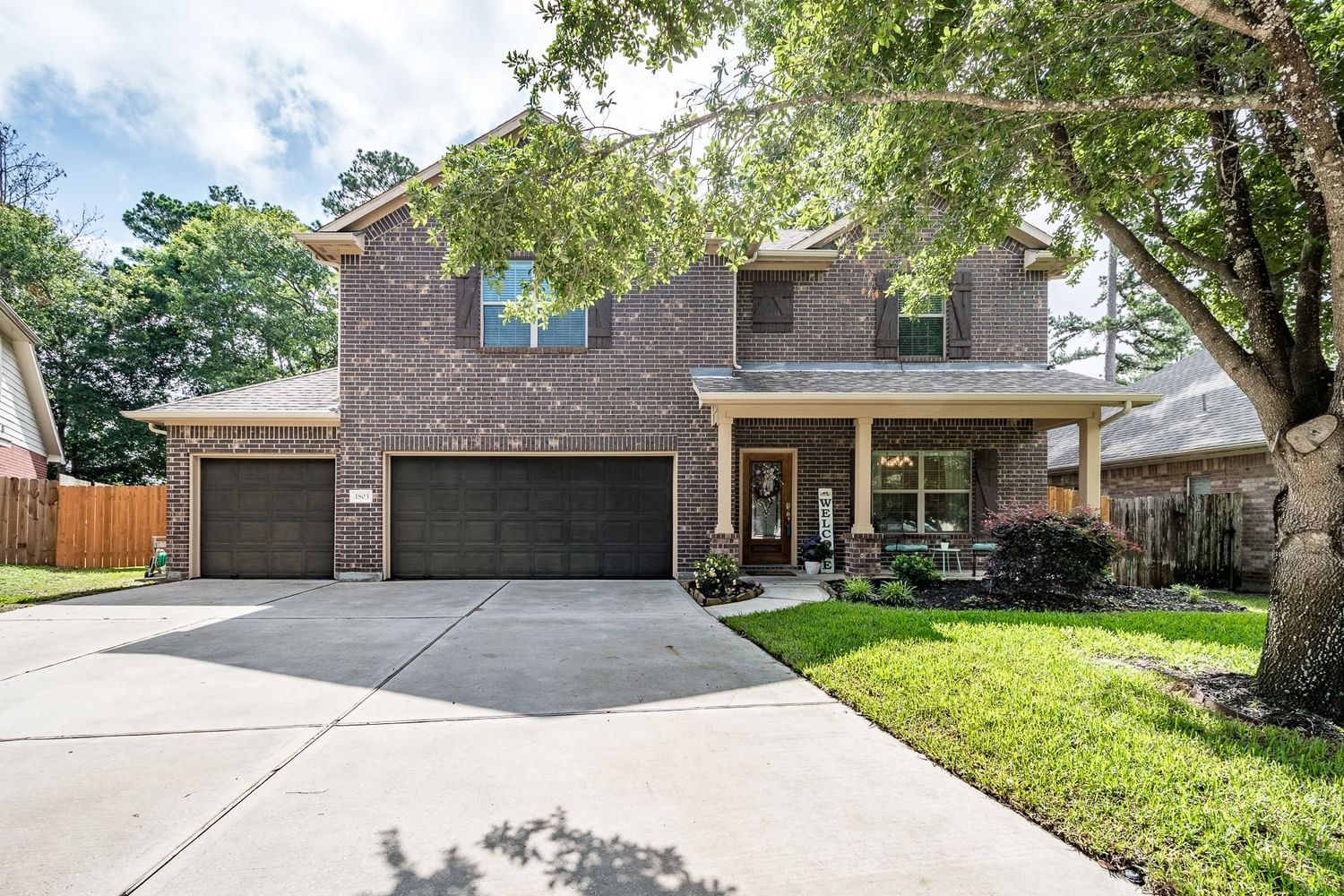 Real estate property located at 1803 Tavish, Montgomery, Stewarts Forest, Conroe, TX, US
