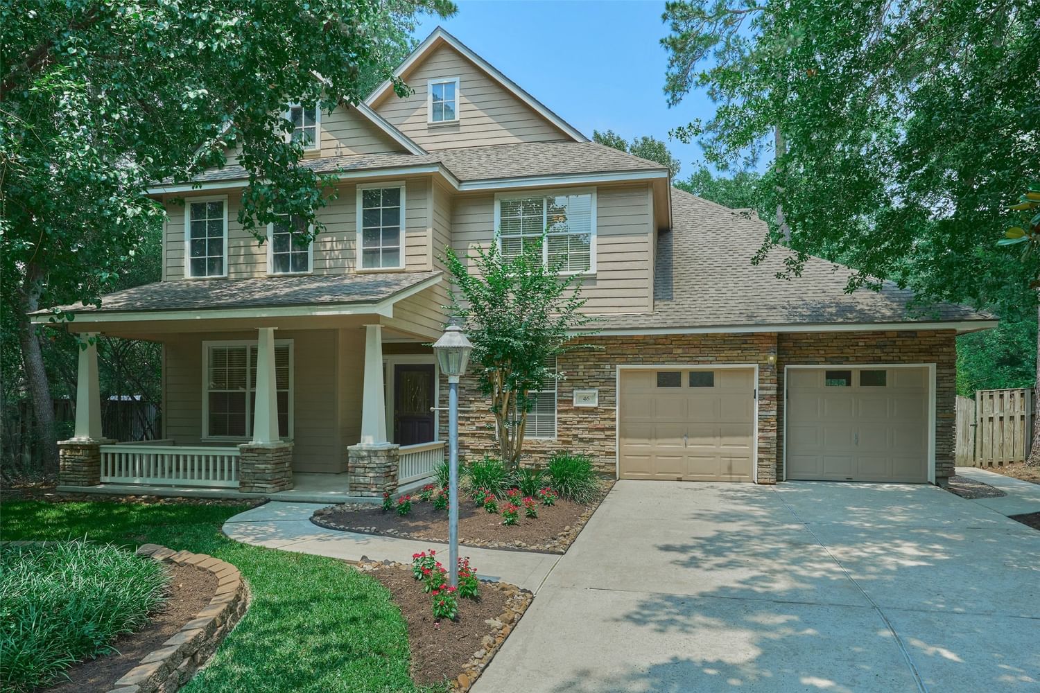 Real estate property located at 46 Lyreleaf, Montgomery, Wdlnds Village Alden Br 39, The Woodlands, TX, US