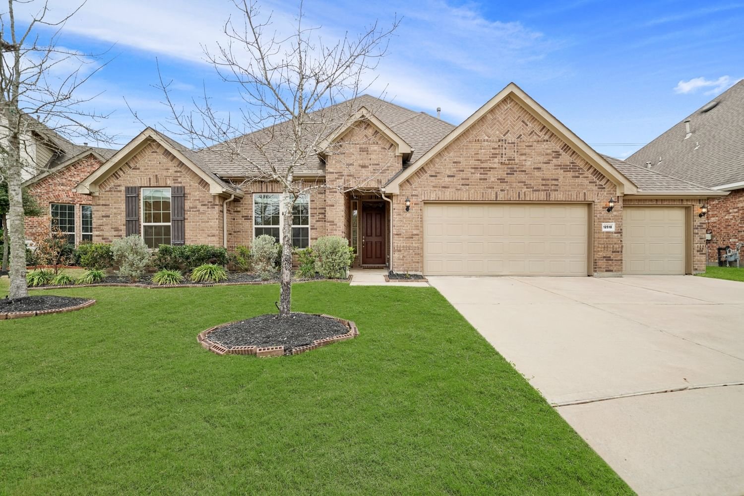 Real estate property located at 12518 Reverence, Harris, PRESERVE AT KLUGE, Cypress, TX, US