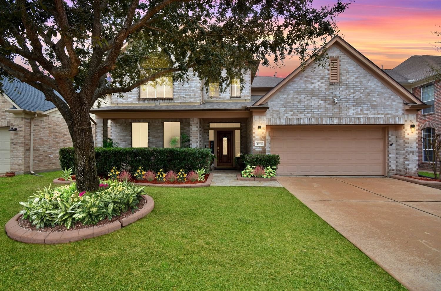 Real estate property located at 4919 Vintage Grove, Harris, Ricewood Village Sec 1, Katy, TX, US