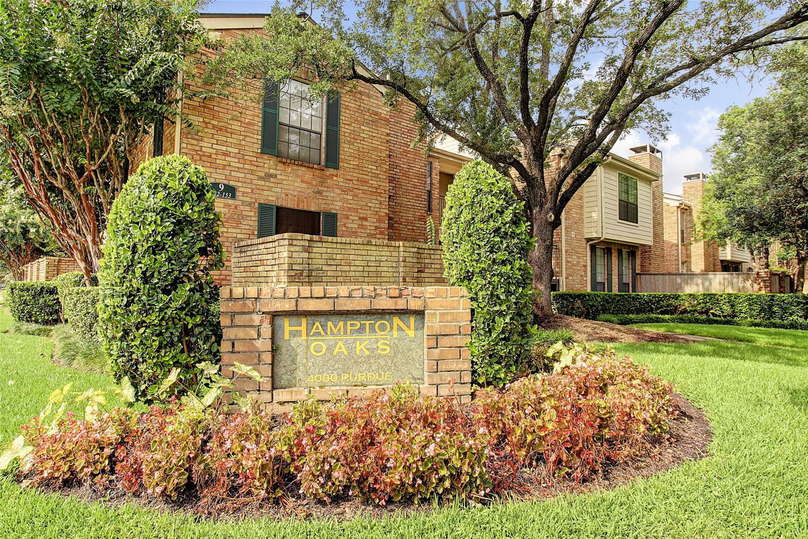 Real estate property located at 4000 Purdue #122, Harris, Hampton Oaks, Houston, TX, US