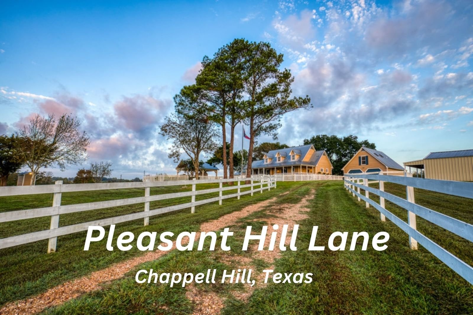 Real estate property located at 3100 Pleasant Hill, Washington, Pleasant Farms, Chappell Hill, TX, US
