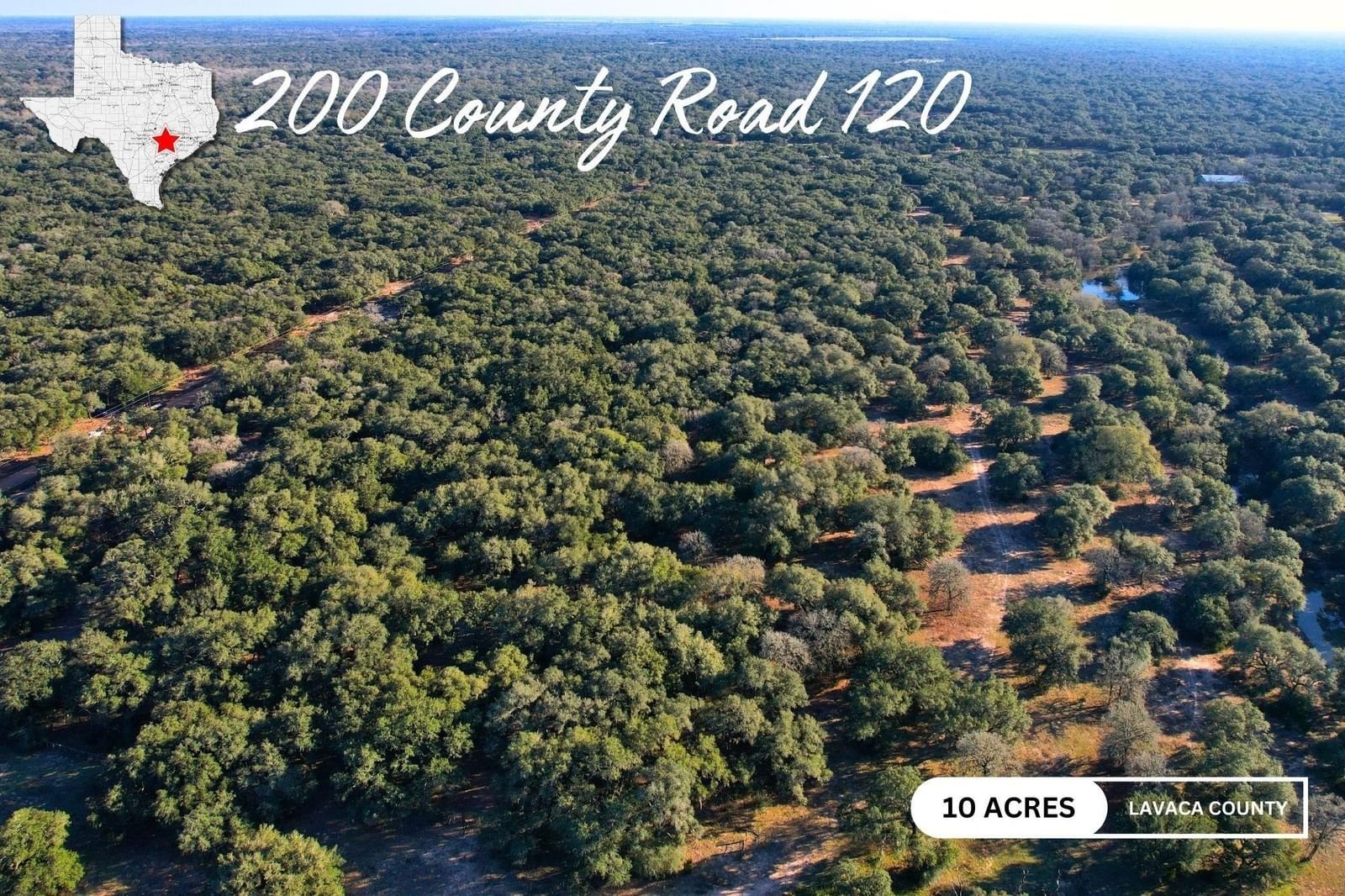 Real estate property located at 200 CR 120, Lavaca, Oak Forest Estates, Hallettsville, TX, US