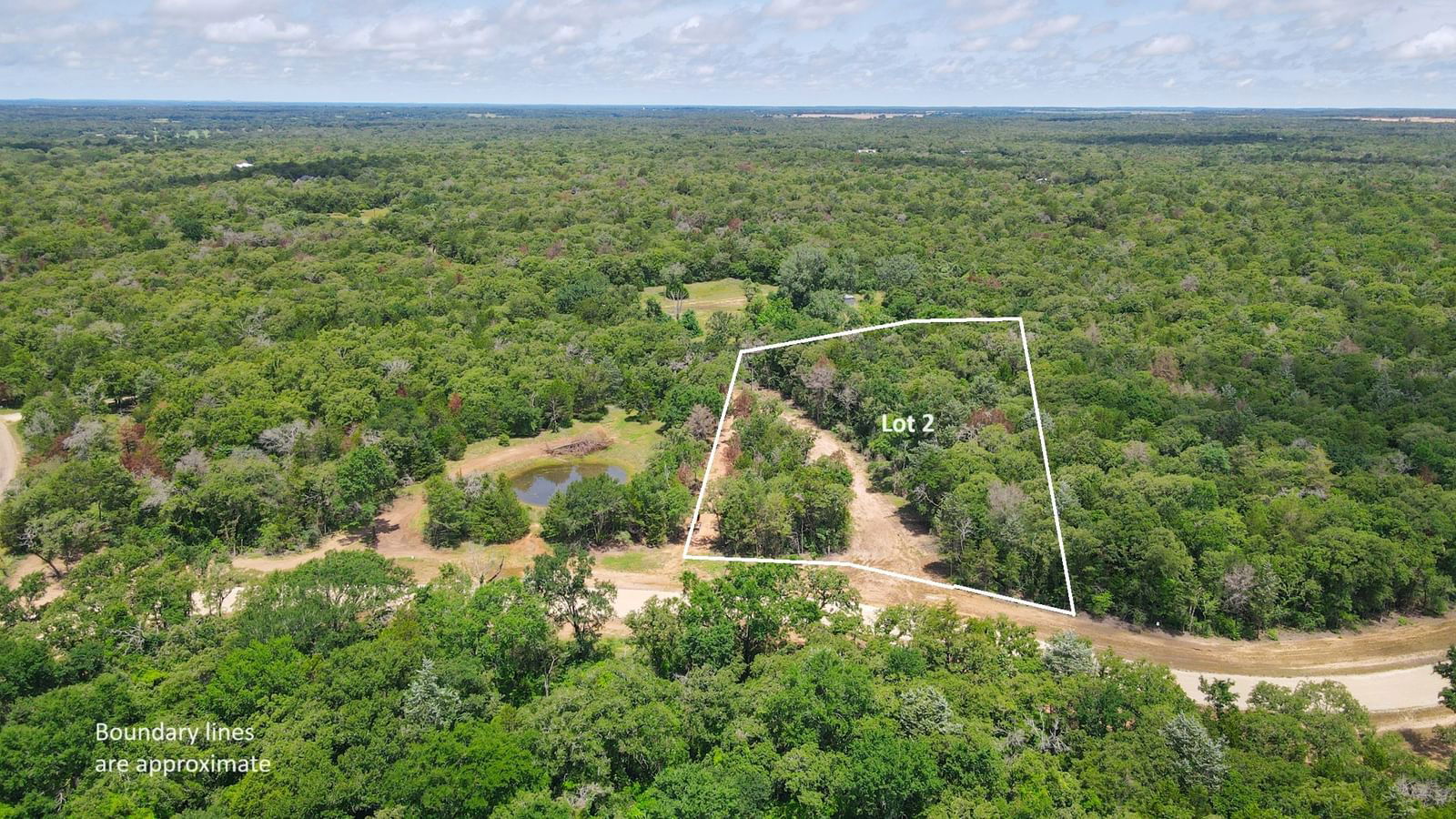 Real estate property located at LOT 2 Hidden Hill Lane, Burleson, Hidden Oaks, Caldwell, TX, US